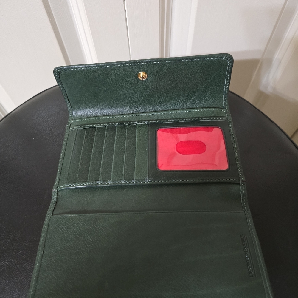 Dooney Florentine Continental Clutch/Color: Ivy - Picture 4 of 6